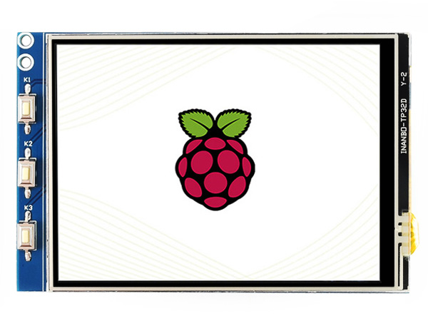 3,2-Zoll-Widerstandstouchdisplay (B) für Raspberry Pi, 320×240, SPI