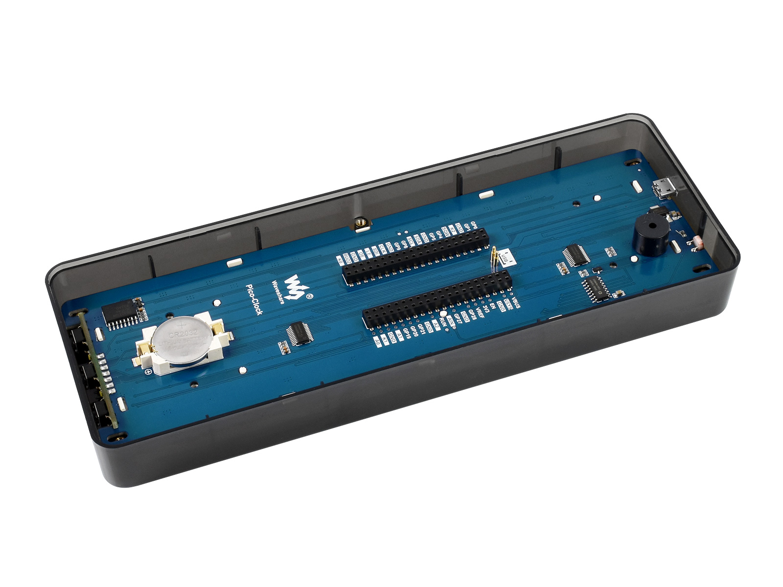 Elektronische Uhr für Raspberry Pi Pico, präzise RTC, Multifunktion, LED-Ziffern
