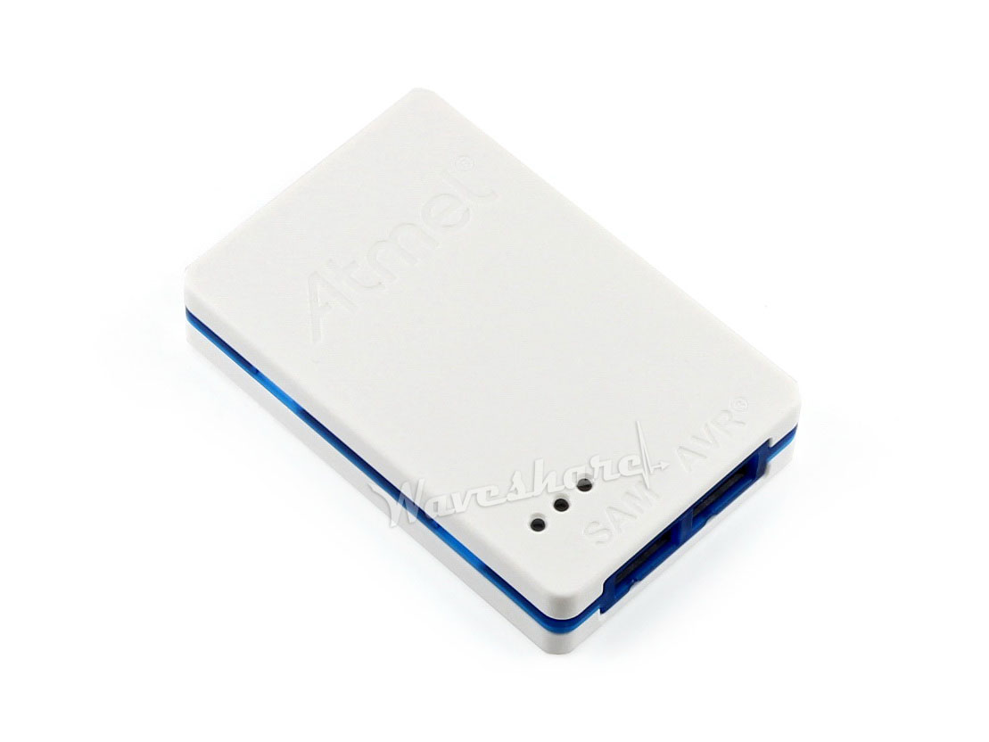 Atmel-ICE Basic Kit, inklusive zusätzlichem Adapter und Kabeln