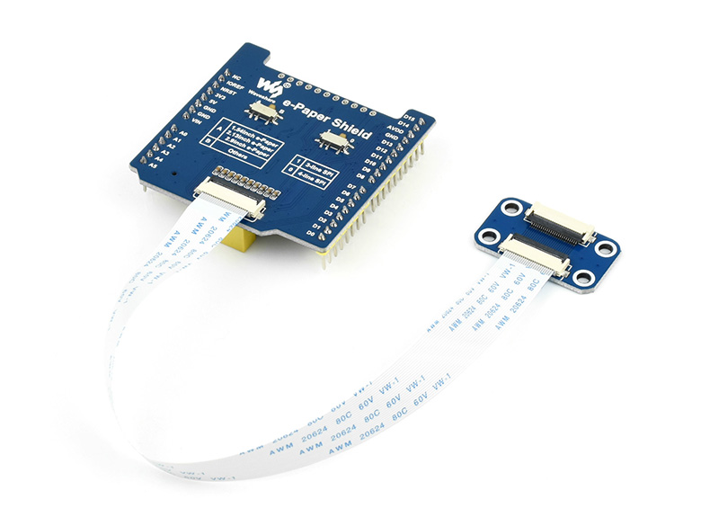 Universelle e-Paper-Rohpanel-Treiberplatine für Arduino