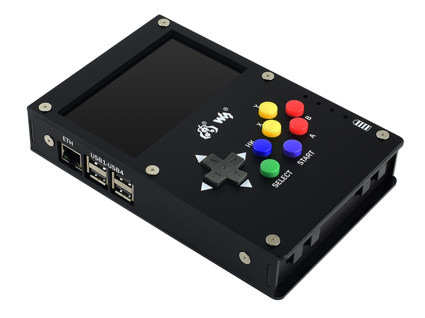 GamePi43, tragbare Videospielkonsole auf Basis von Raspberry Pi
