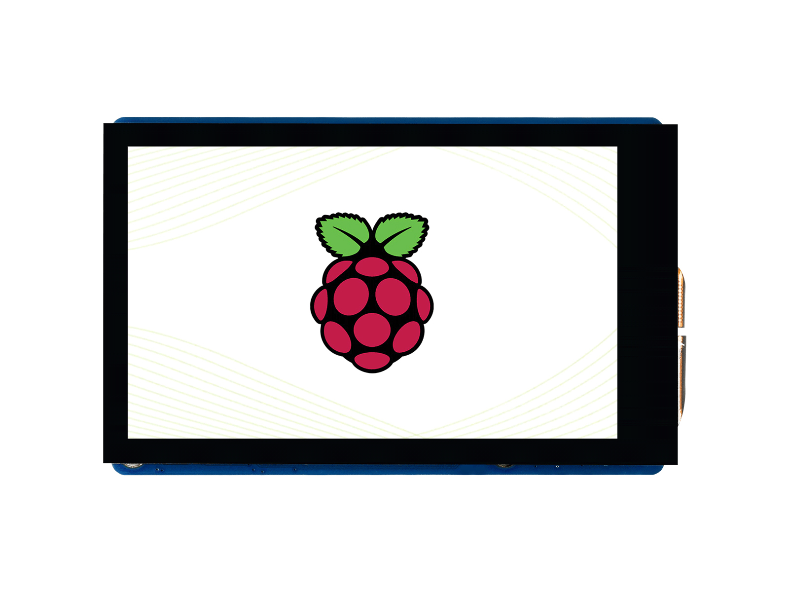 3,5-Zoll DSI kapazitiver Touchscreen, 5-Punkt-Touch, 480 × 800 Pixel, IPS-Displaypanel, unterstützt Raspberry Pi-Serie-Platinen
