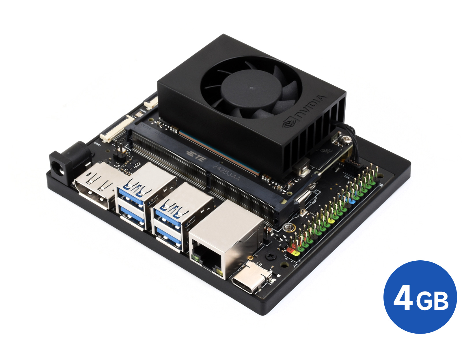 Jetson Orin Nano KI-Entwicklungsset für eingebettete und Edge-Systeme, Optionen für 4GB/8GB Speicher Jetson Orin Nano Modul