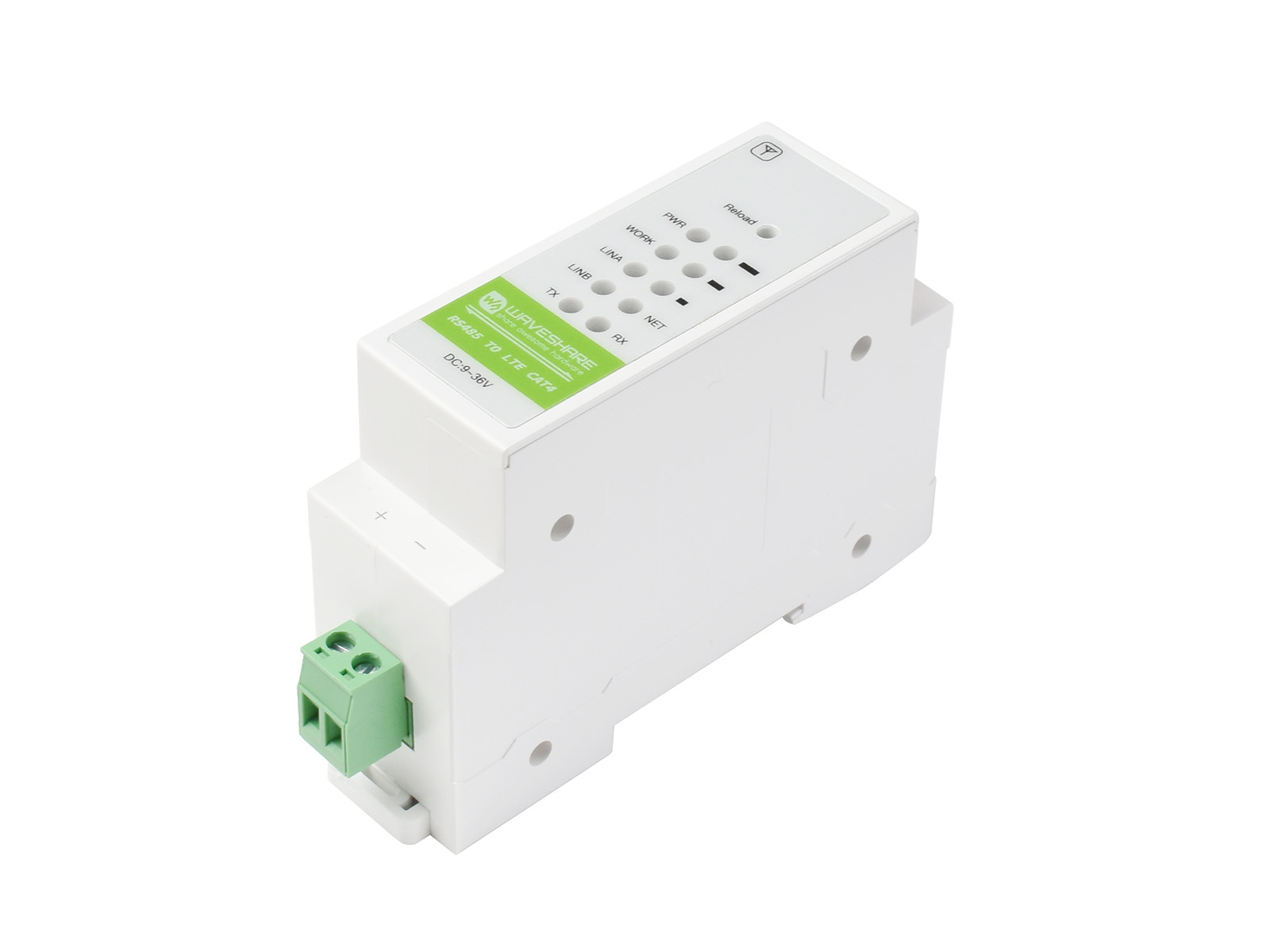 Industrielles 4G-DTU, RS485 auf LTE CAT4, Hutschienenmontage, für EMEA, Korea, Thailand, Indien, Südostasien