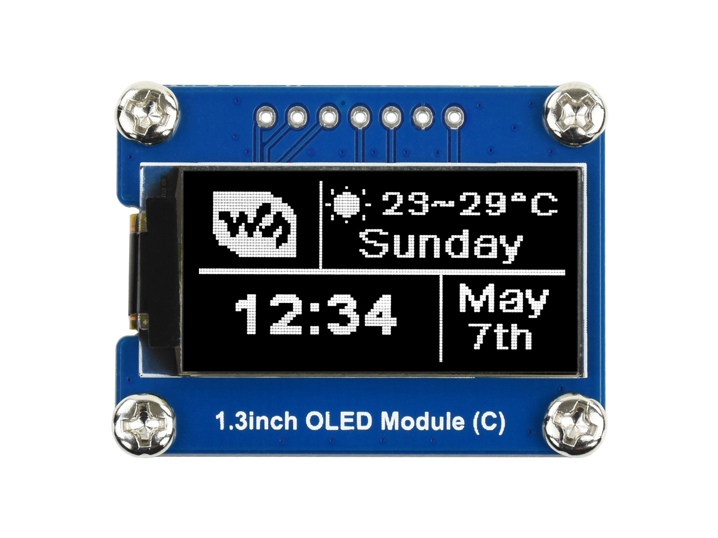 64×128, Allgemeines 1,3-Zoll-OLED-Displaymodul