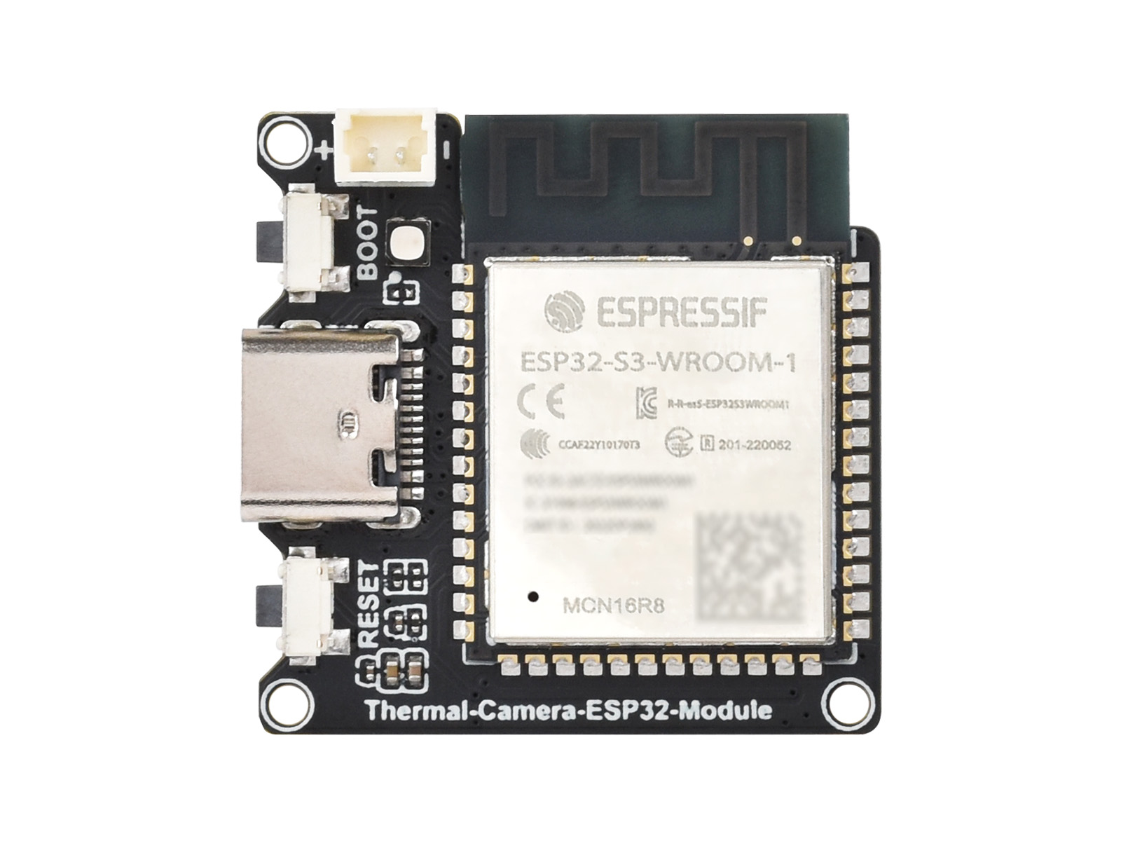 ESP32-S3 IR-Wärmebildkamera-Modul, Typ-C-Anschluss, 80×62 Pixel, Optionen für 45° / 90° FOV