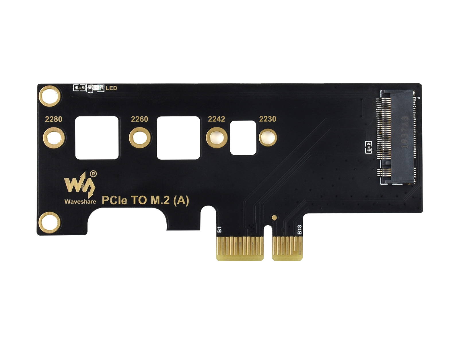 PCIe-zu-M.2-Adapter, unterstützt Raspberry Pi Compute Module 4