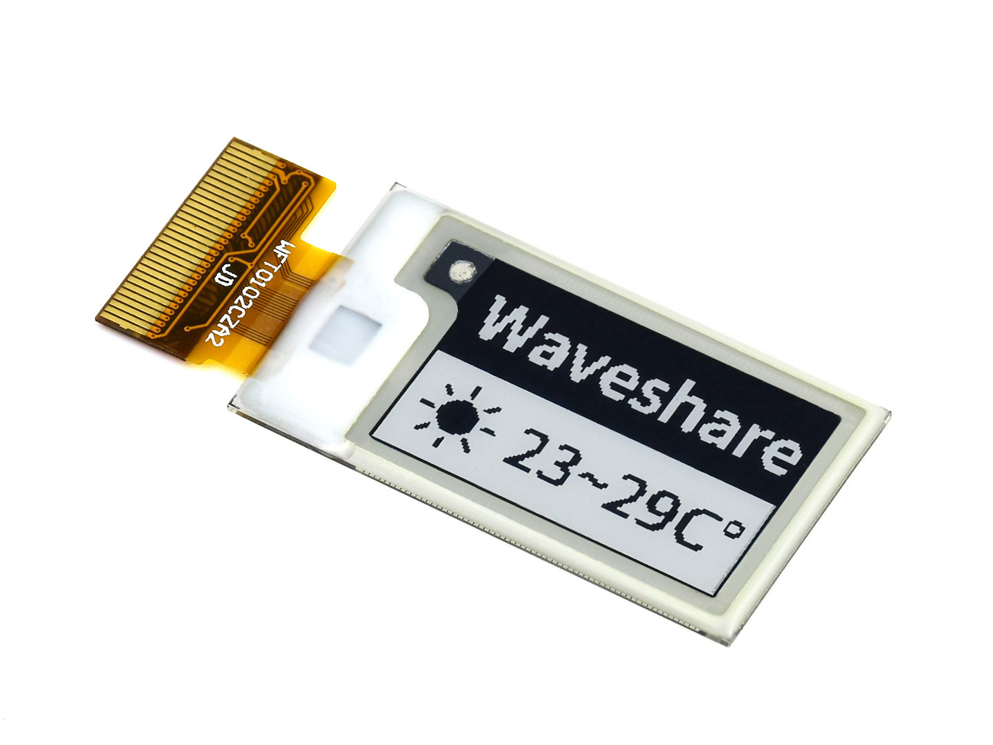 128×80, 1,02-Zoll E-Ink-Rohdisplay-Panel, Schwarz/Weiß-Zweifarb-Display