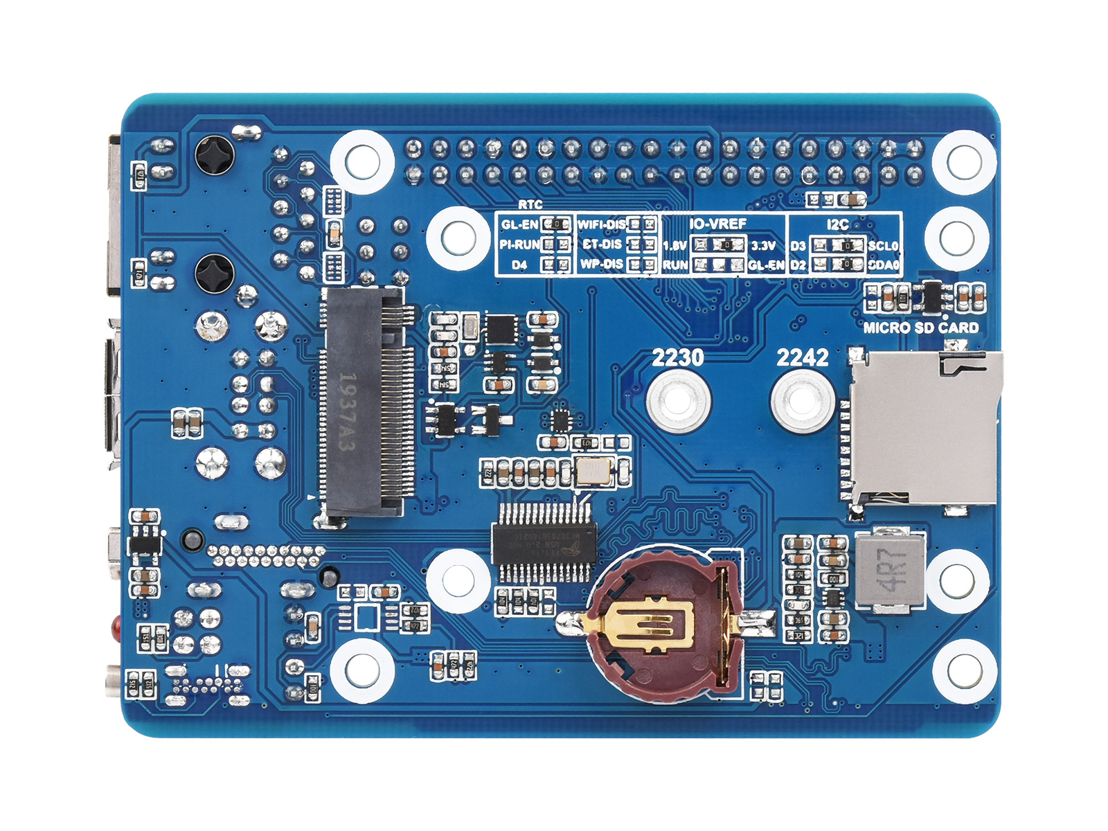 Mini-Computer Advanced Version, entwickelt für Raspberry Pi Compute Module 4