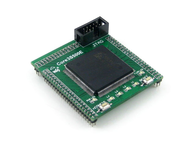 Core3S500E, XILINX Kernplatine