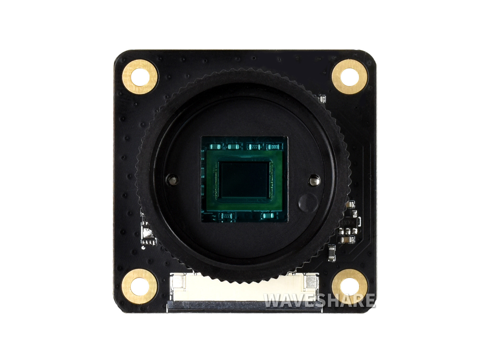 Hochwertige Kamera für Raspberry Pi / Raspberry Pi Compute Module / Jetson Nano / RDK-Serie, 12,3 MP IMX477-Sensor, hohe Empfindlichkeit, unterstützt C- und CS-Mount-Objektive