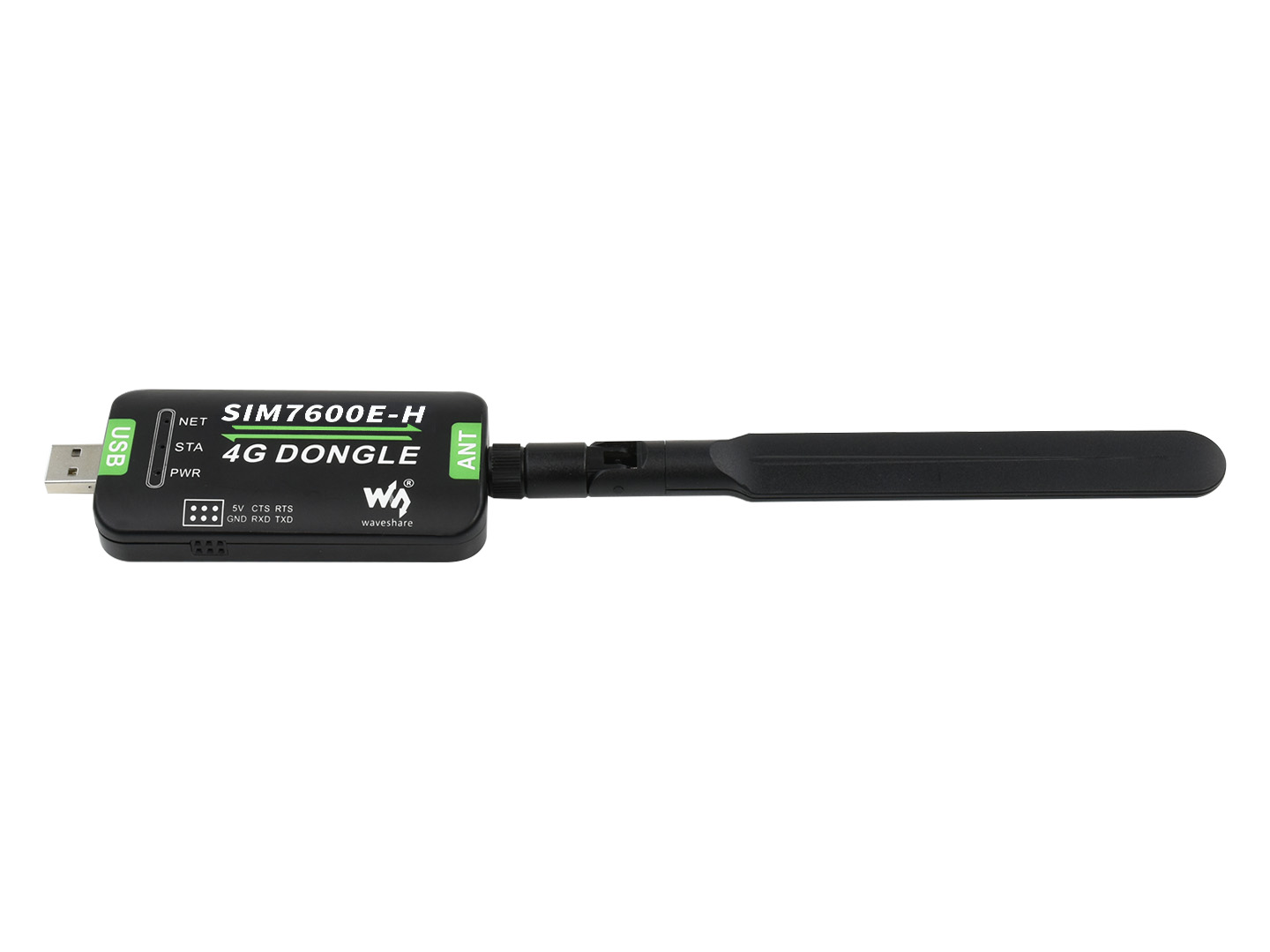 SIM7600E-H 4G-Dongle, GNSS-Positionierung, für Europa / Naher Osten / Afrika / Südkorea / Thailand...