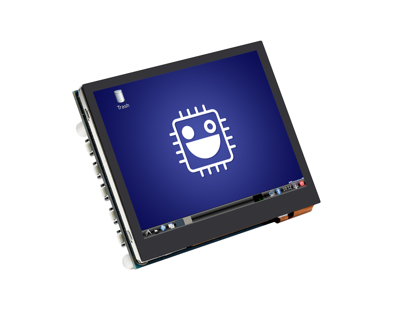 3,5-Zoll-HDMI-kapazitiver Touch-IPS-LCD-Bildschirm (E), 640×480, Audioanschluss