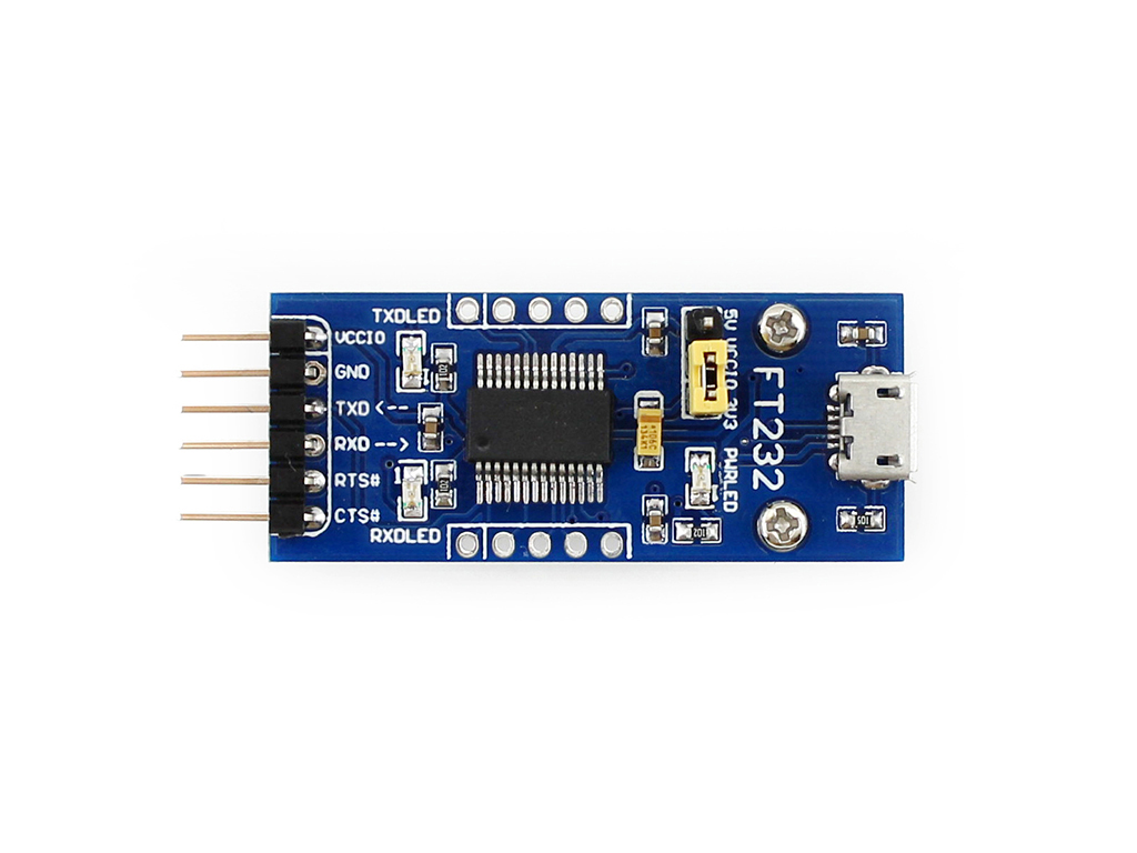 FT232 USB UART-Board (micro), USB-zu-TTL-(UART)-Kommunikationsmodul