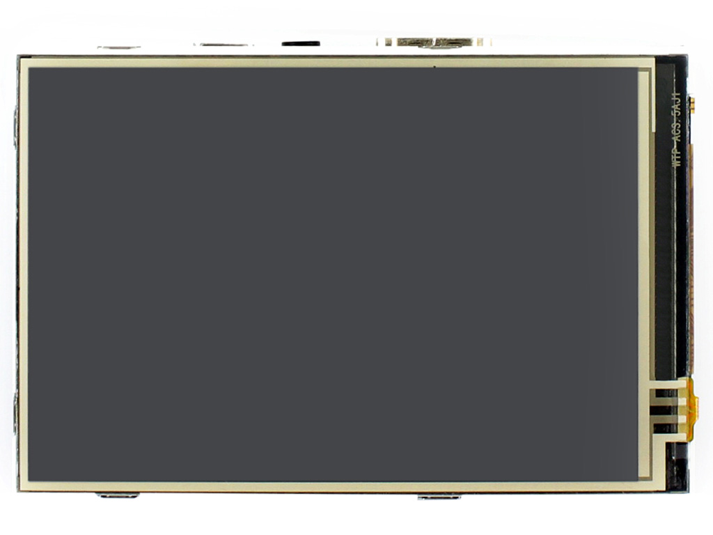 3,5-Zoll-Widerstandstouchscreen-LCD, 480×320, HDMI, IPS, Unterstützung für verschiedene Geräte und Systeme