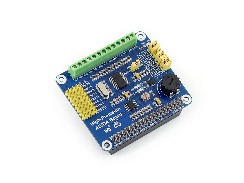 Raspberry Pi Hochpräzise AD/DA-Erweiterungsplatine