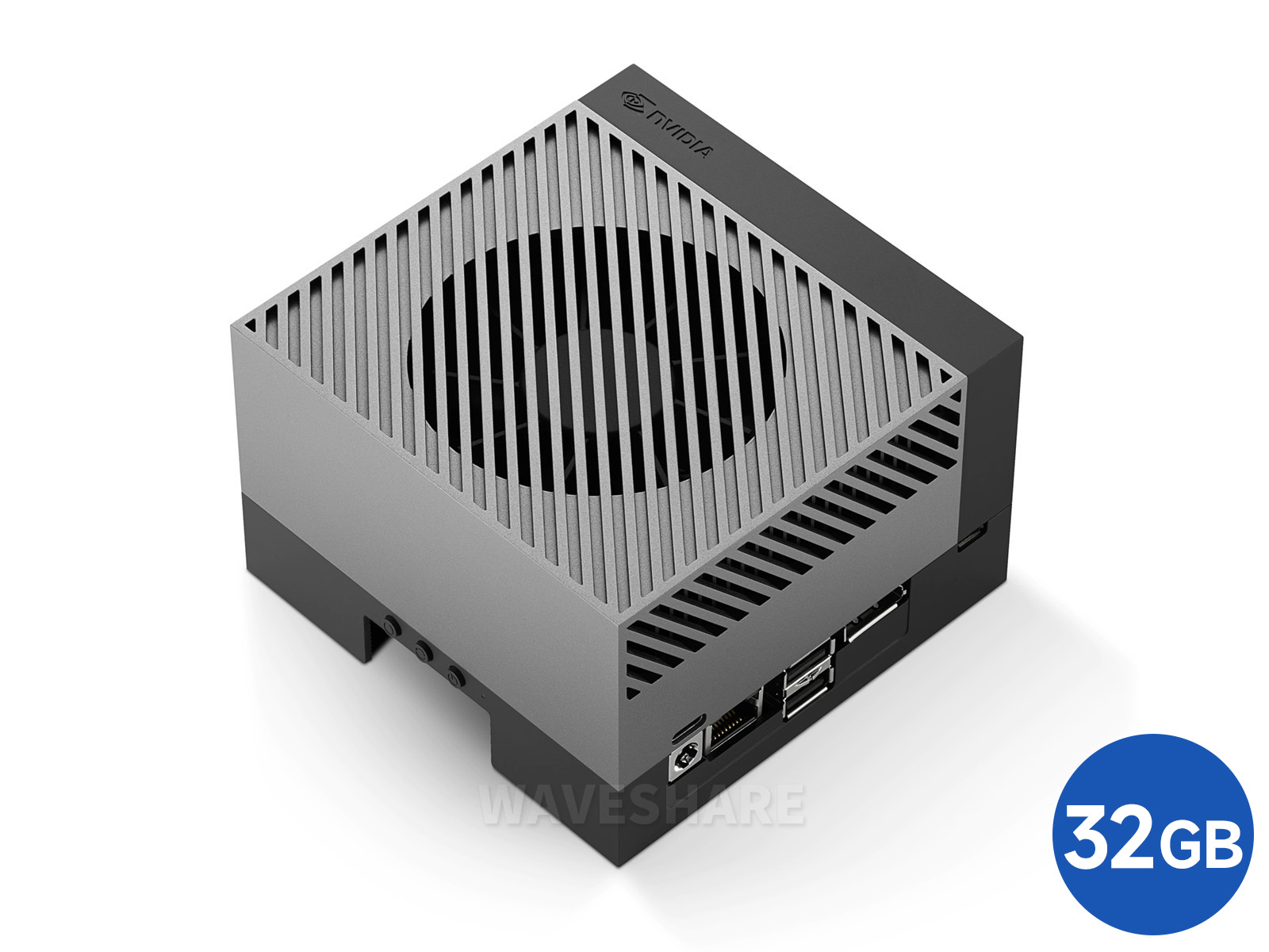 NVIDIA Jetson AGX Orin Developer Kit, KI-Leistung auf Server-Ebene am Edge, bis zu 275 TOPS, Optionen für 32 GB/64 GB Speicher