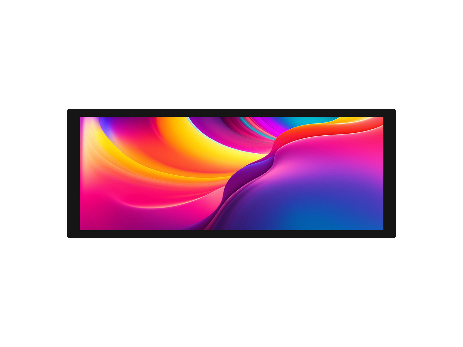 9,3-Zoll kapazitives Touchdisplay, hohe Helligkeit, 1600×600, optisch geklebte gehärtete Glasplatte, HDMI-Schnittstelle, IPS