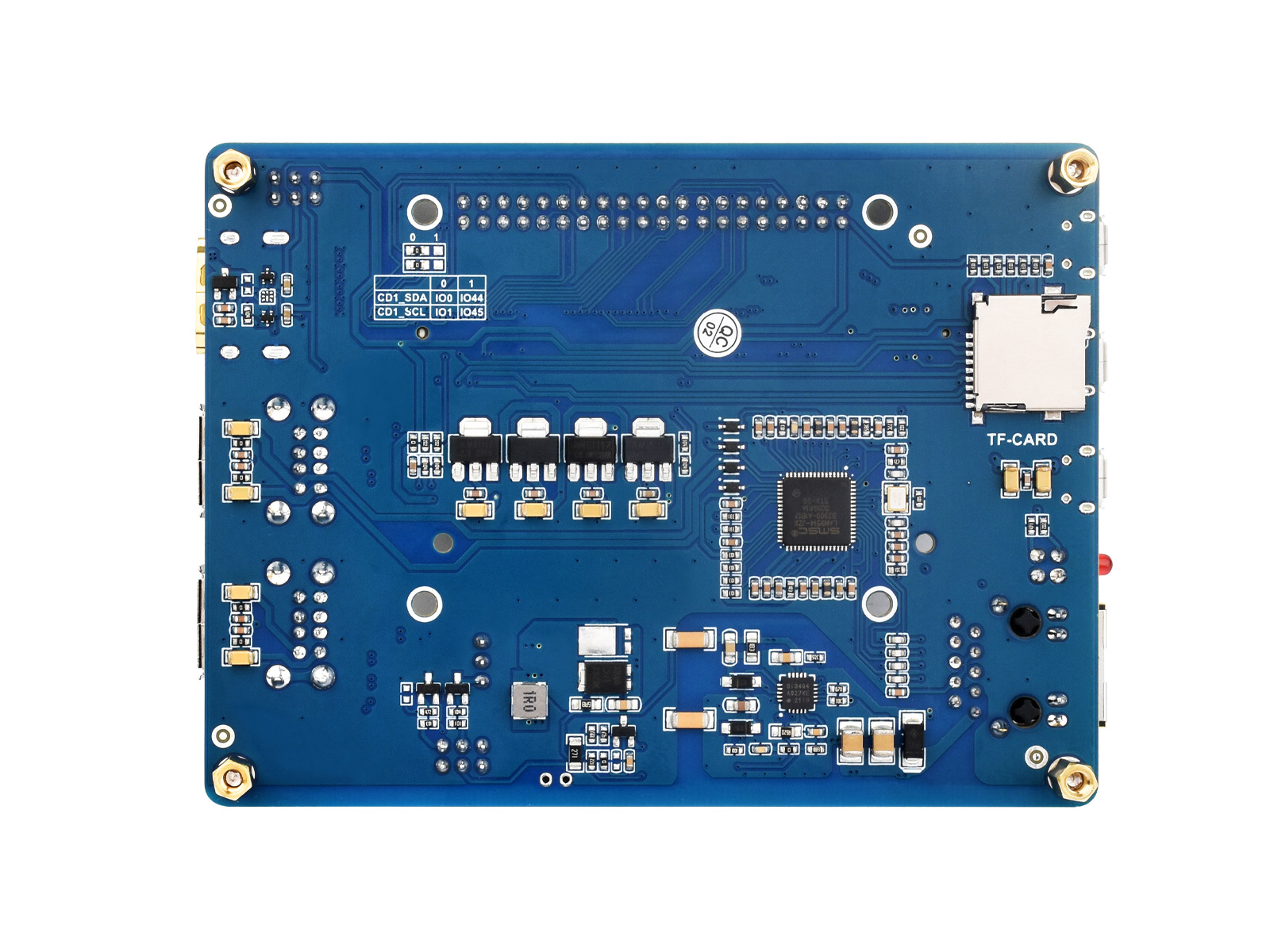 Compute Module IO-Board mit PoE-Funktion, Composite Breakout-Board zur Entwicklung mit Raspberry Pi CM4S / CM3 / CM3L / CM3+ / CM3+L