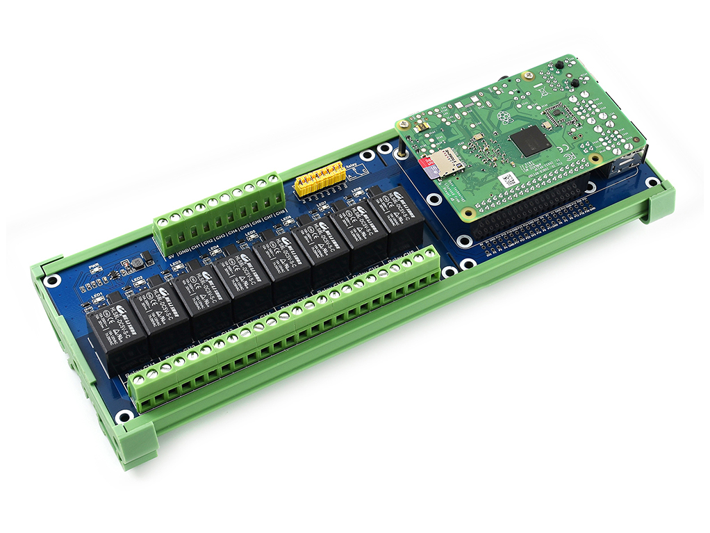 Raspberry Pi 8-Kanal-Relais-Erweiterungsplatine