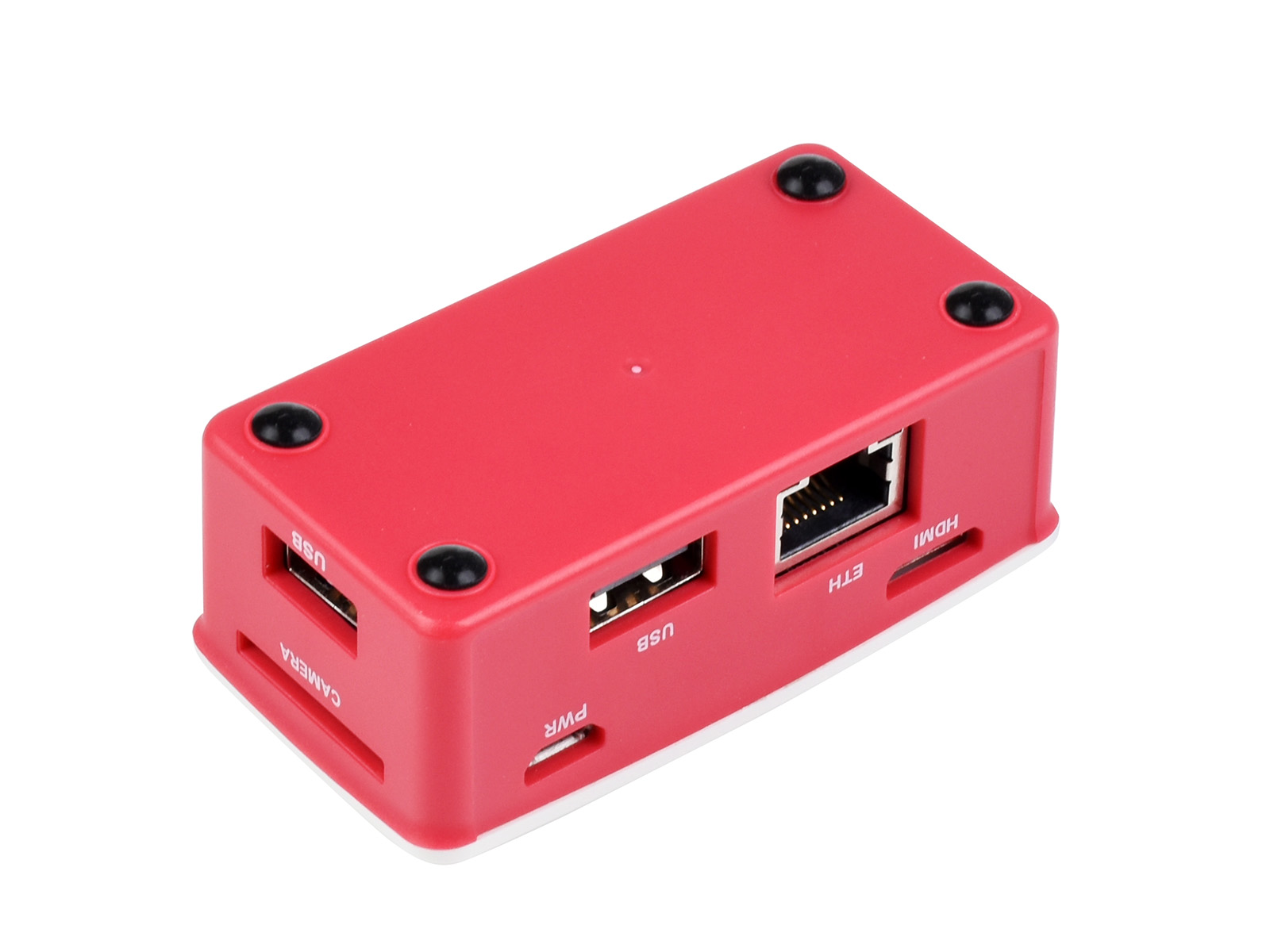 Ethernet-/USB-HUB-Box für Raspberry Pi Zero Serie, 1x RJ45, 3x USB 2.0