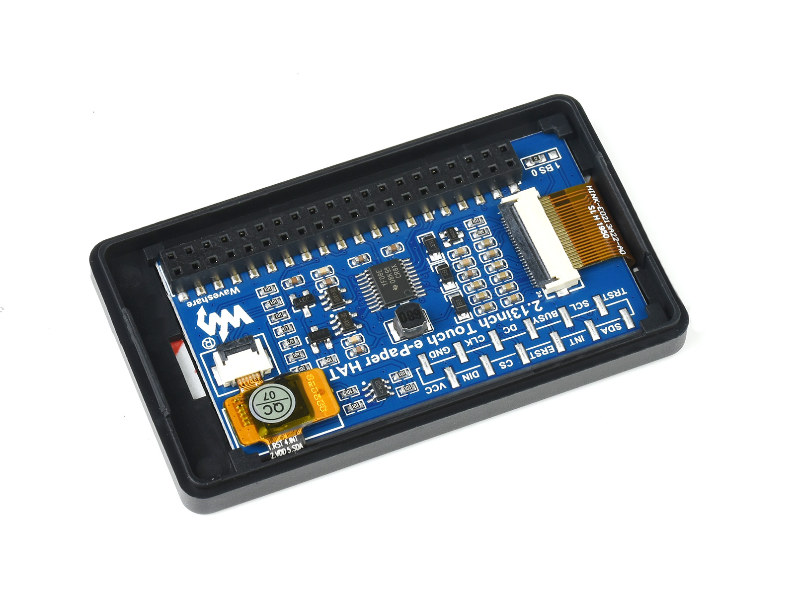 2,13-Zoll-Touch-E-Paper-E-Ink-Display für Raspberry Pi Zero Serie, 250×122, ABS-Gehäuse