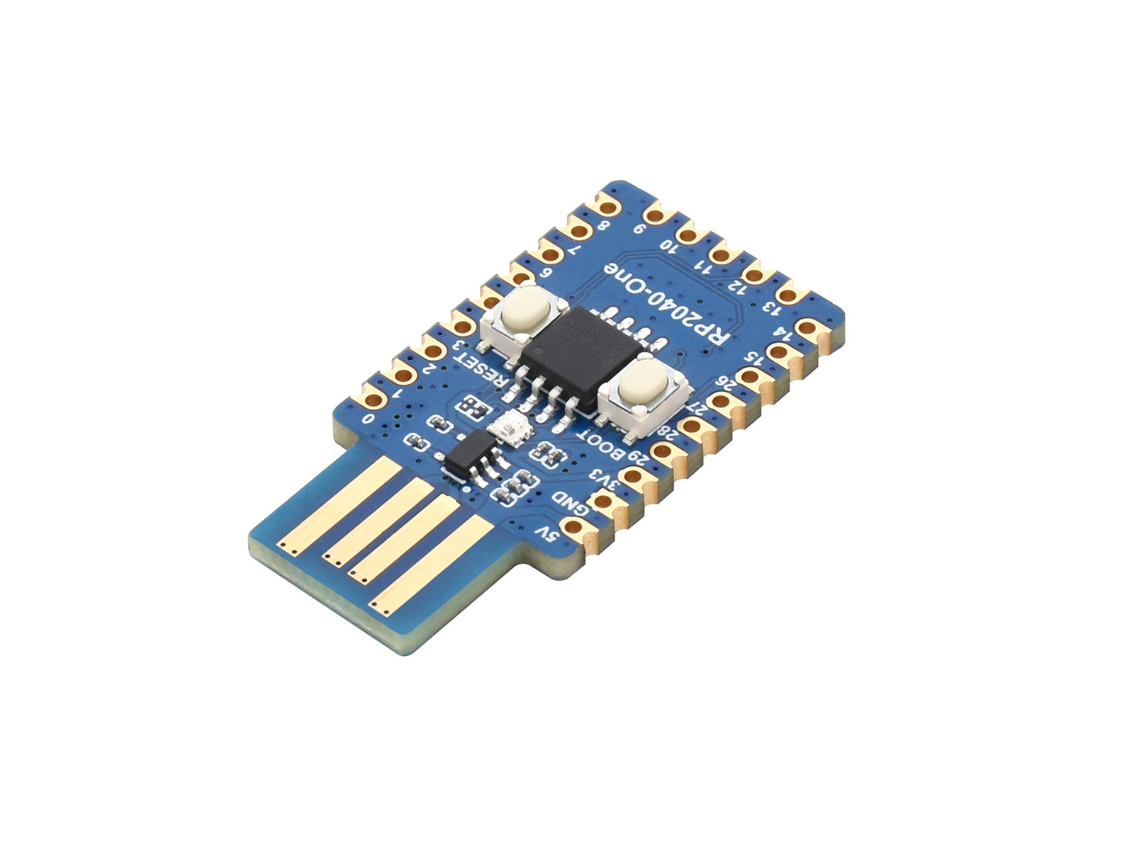 Waveshare RP2040-One, 4MB Flash MCU-Board basierend auf Raspberry Pi RP2040