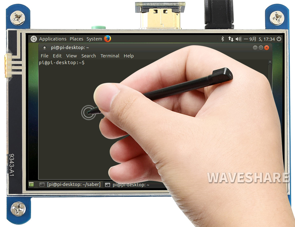 4-Zoll resistiver Touchscreen-LCD (H), 480×800, HDMI, IPS, Unterstützung für verschiedene Geräte & Systeme