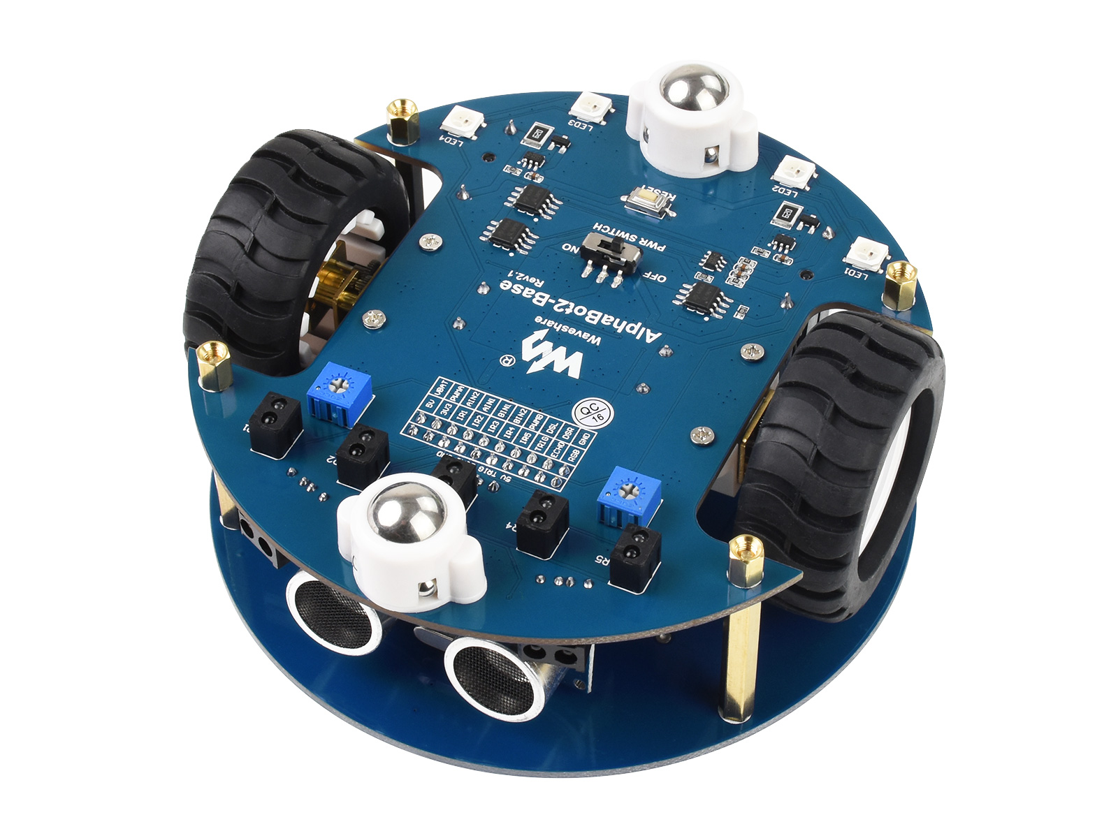 AlphaBot2 Roboter-Bausatz auf Basis von BBC micro:bit (optional)