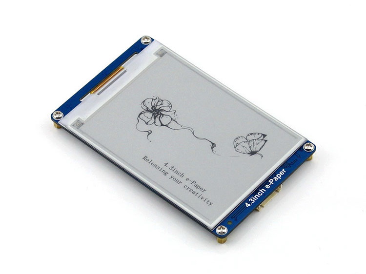 800x600, 4,3-Zoll-e-Paper-UART-Modul