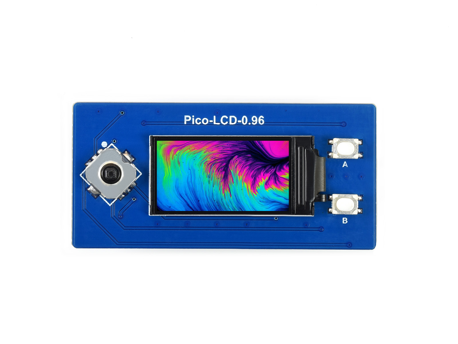 0,96-Zoll-LCD-Displaymodul für Raspberry Pi Pico, 65K Farben, 160×80, SPI