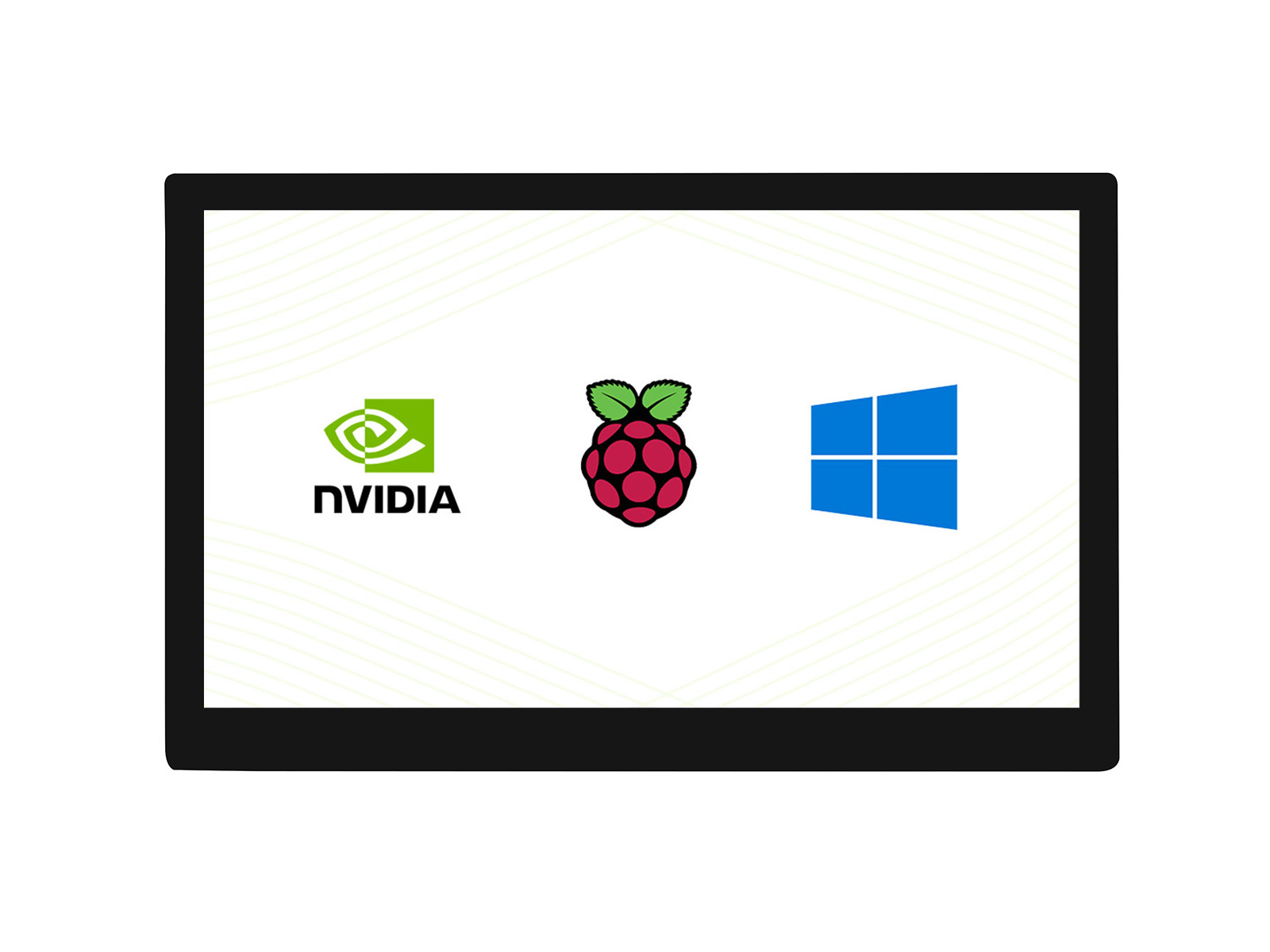 10,1-Zoll-QLED-Quantum-Dot-Display, kapazitives Touchscreen, 1280×720, G+G-Verglasung, Unterstützung verschiedener Systeme