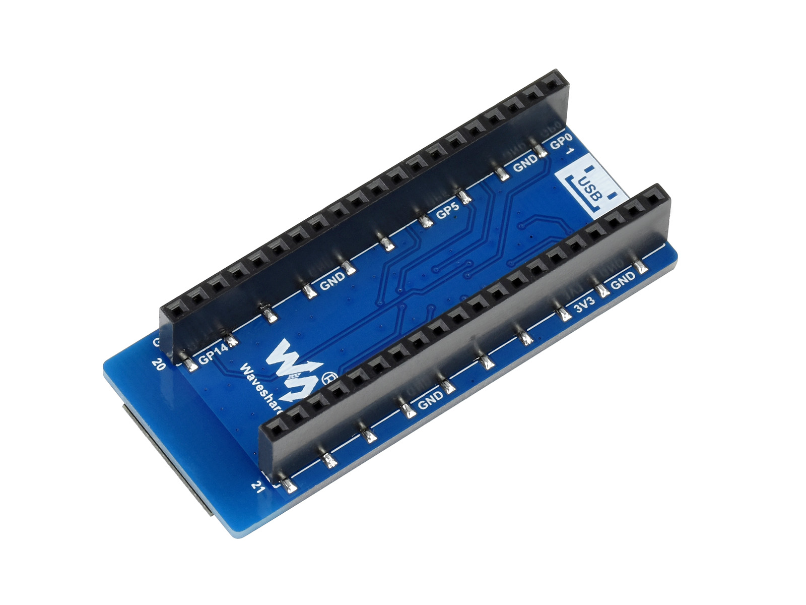 ESP8266 WiFi-Modul für Raspberry Pi Pico, unterstützt TCP/UDP-Protokoll