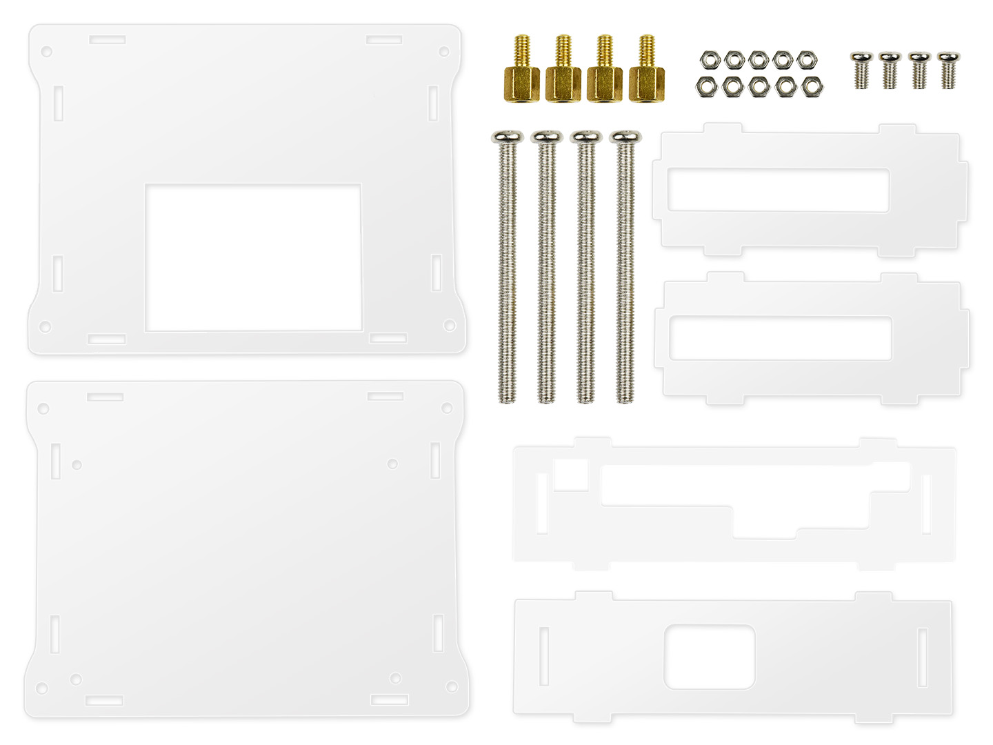 Acryl-Gehäuse, transparent, speziell für Jetson Nano 2GB Developer Kit