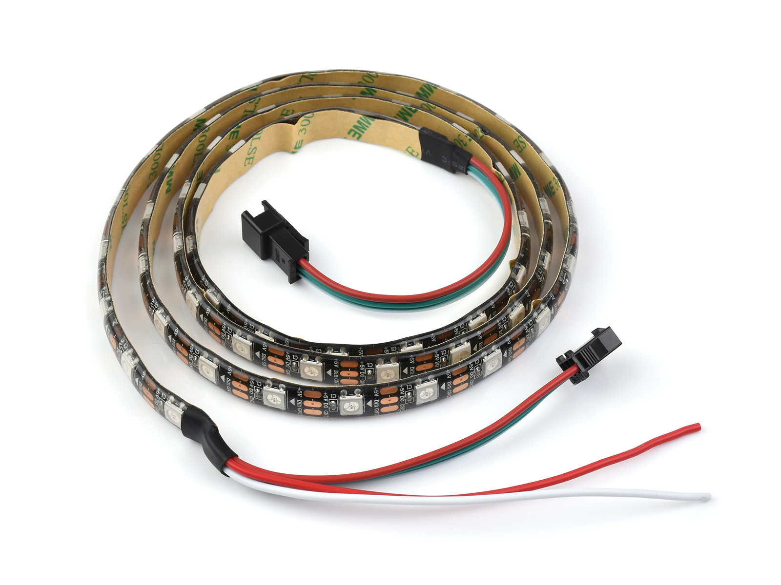 WS2812 Digitaler RGB-LED-Streifen, hohe Helligkeit, energiesparend und geringer Stromverbrauch, abschneidbar und programmierbar