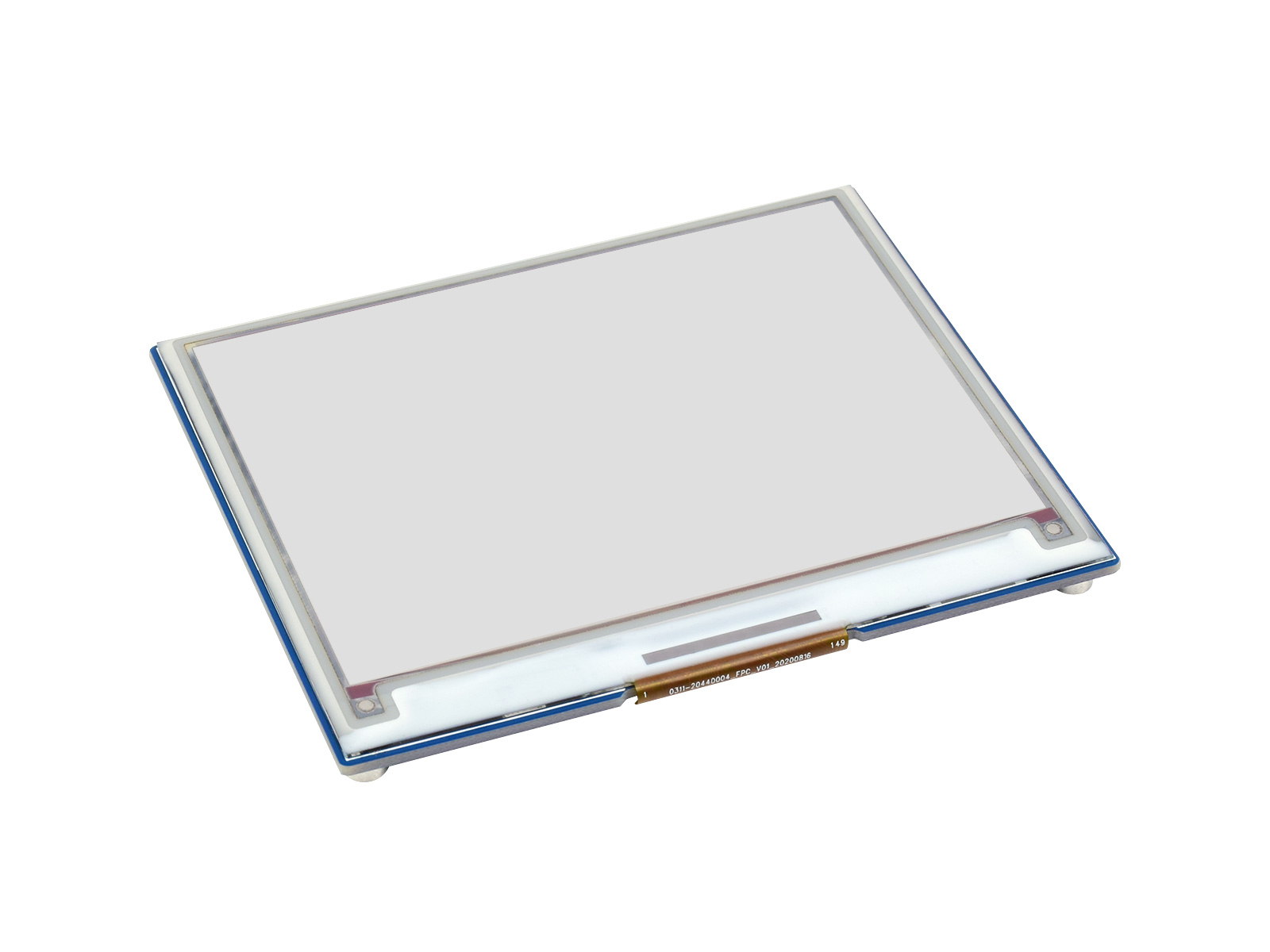 4,37-Zoll-E-Paper-Modul (G), 512 × 368, Rot/Gelb/Schwarz/Weiß