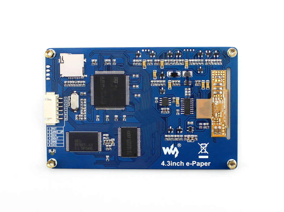800x600, 4,3-Zoll-e-Paper-UART-Modul