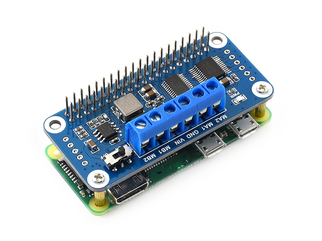 Motor-Treiber-HAT für Raspberry Pi, I2C-Schnittstelle