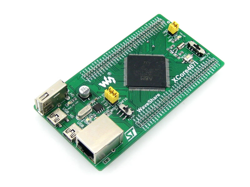 XCore407I, STM32F4 Kernplatine