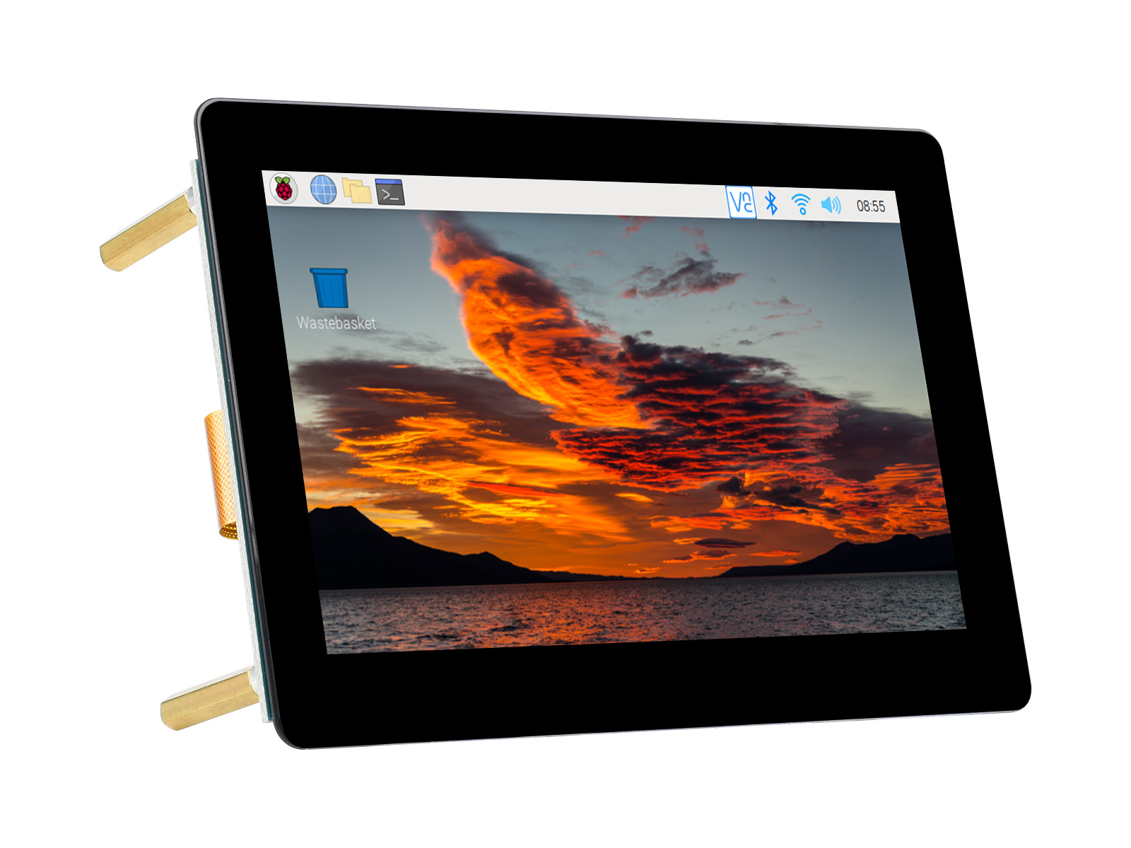 5-Zoll kapazitiver IPS-Touchdisplay für Raspberry Pi, 800×480, DSI-Schnittstelle, stromsparend
