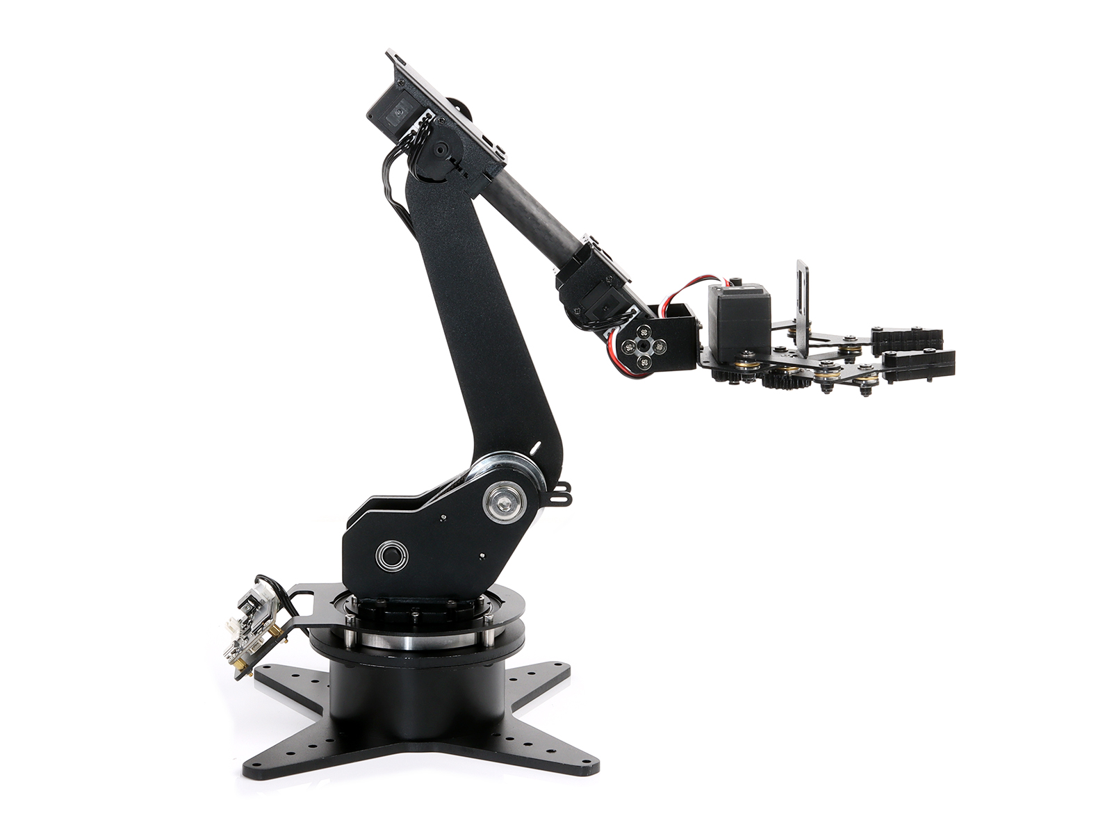 Hochdrehmoment-Serial-Bus-Servo, Desktop-Roboterarm-Bausatz, basierend auf ESP32, 5-DOF, unterstützt drahtlose Steuerung