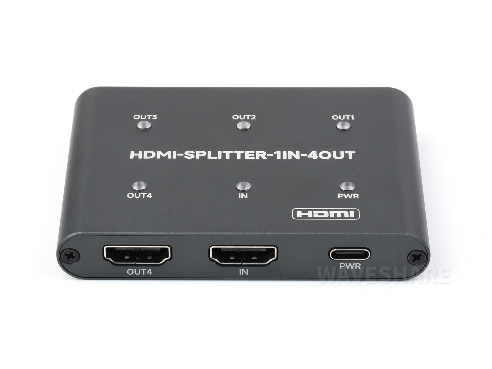 HDMI 4K-Splitter, 1 In 4 Out, teilt eine HDMI-Quelle