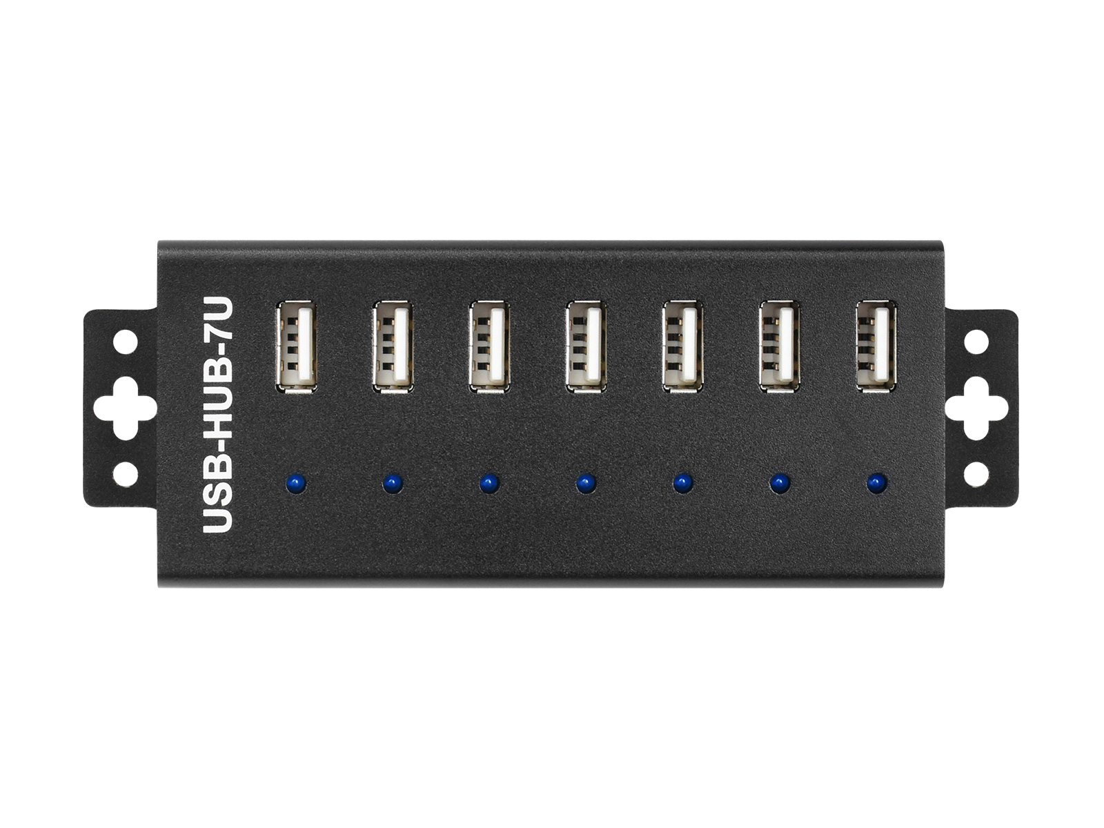 Industrieller USB-HUB, Erweiterung um 7x USB 2.0-Anschlüsse
