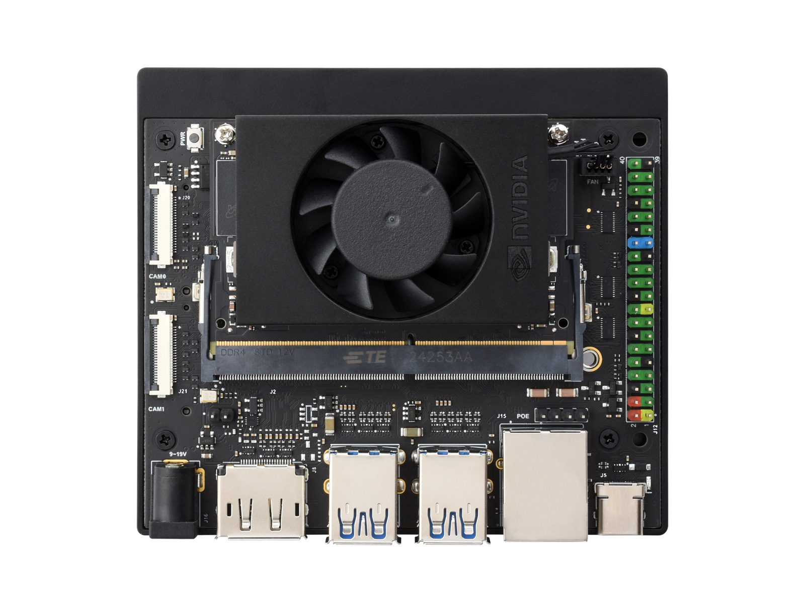 Jetson Orin Nano KI-Entwicklungsset für eingebettete und Edge-Systeme, Optionen für 4GB/8GB Speicher Jetson Orin Nano Modul