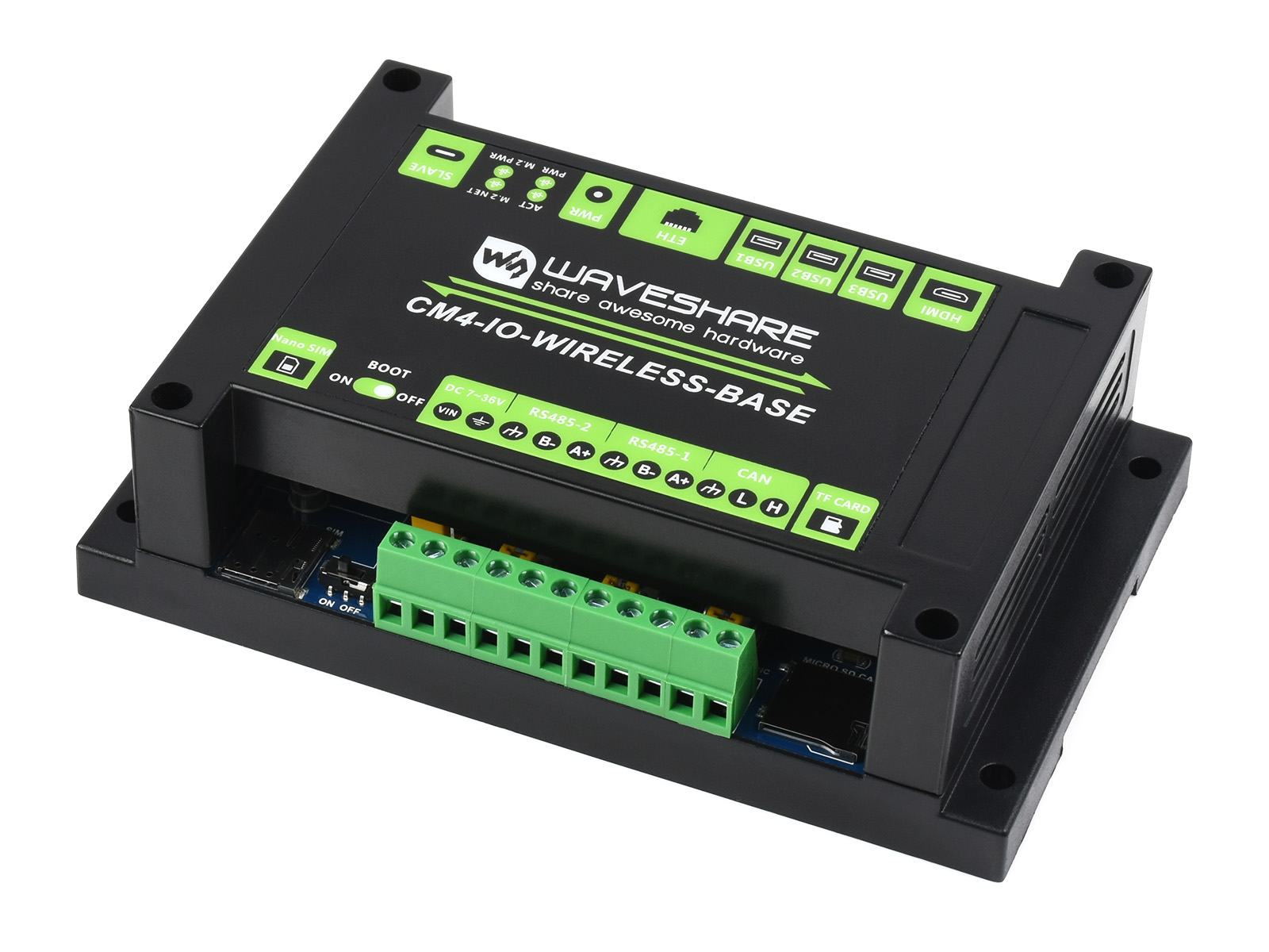 Industrielles IoT-Funk-Erweiterungsmodul, entwickelt für Raspberry Pi Compute Module 4