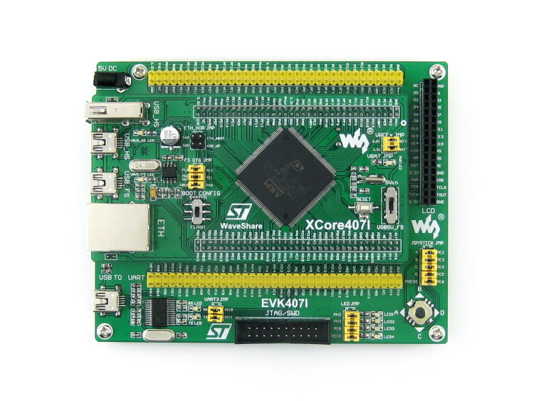 EVK407I, STM32F4 Entwicklungsplatine