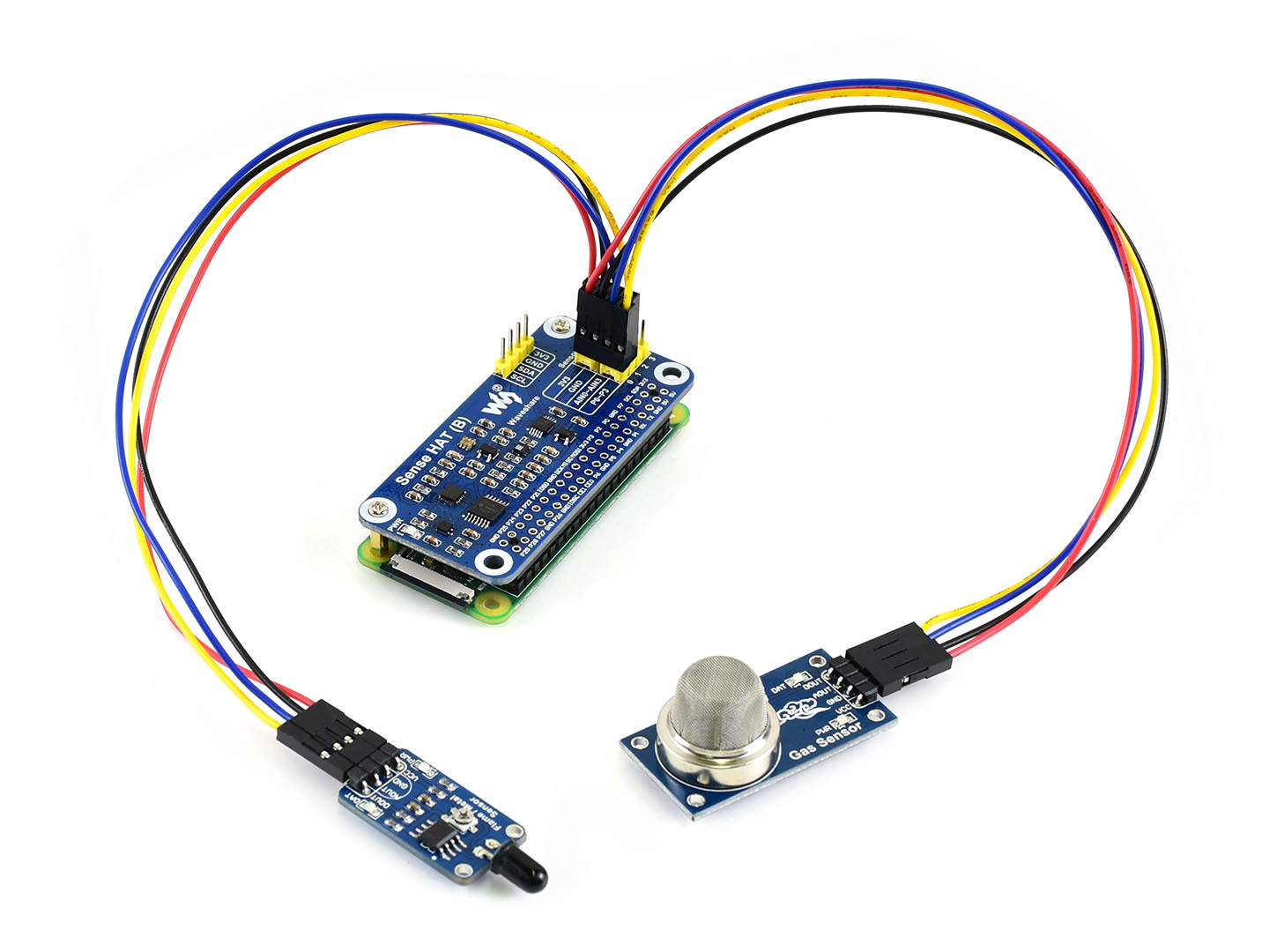 Sense HAT (B) für Raspberry Pi, Multi Powerful Sensors