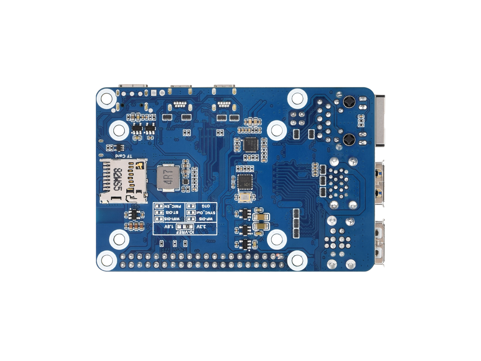 CM5-zu-Pi-5-Adapterplatine für Raspberry Pi 5, Alternative Lösung für Raspberry Pi 5, Onboard-Audio-Header, unterstützt den Anschluss an ein Mikrofon