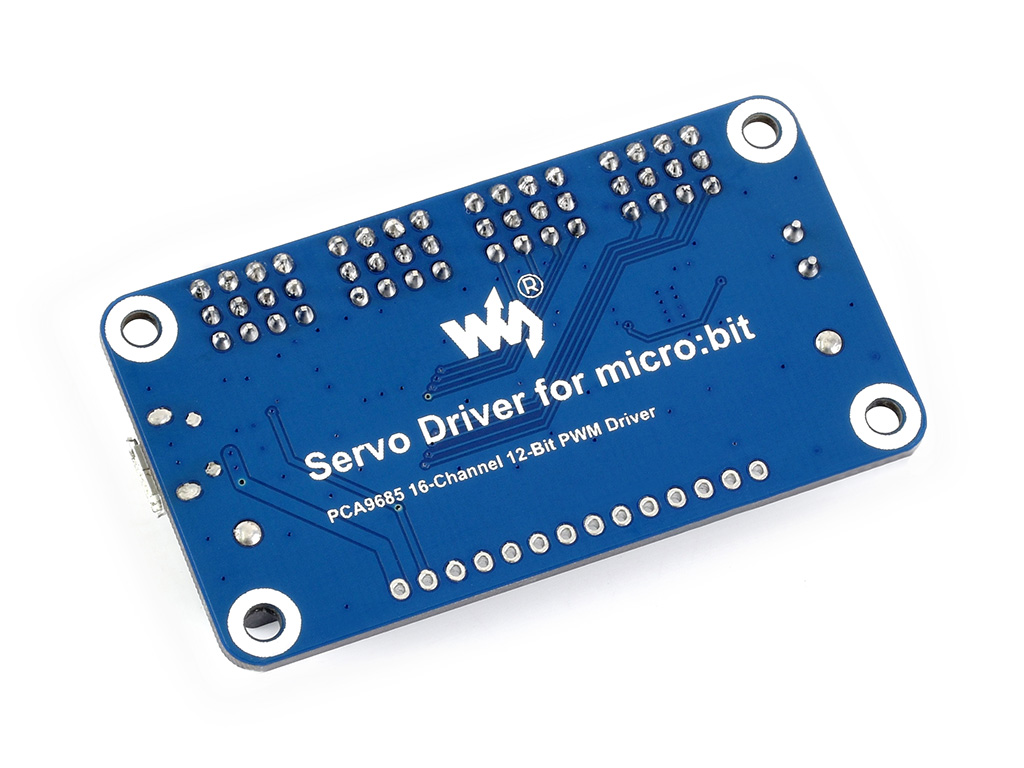 Servo-Treiber für micro:bit, 16-Kanal, 12-Bit, I2C