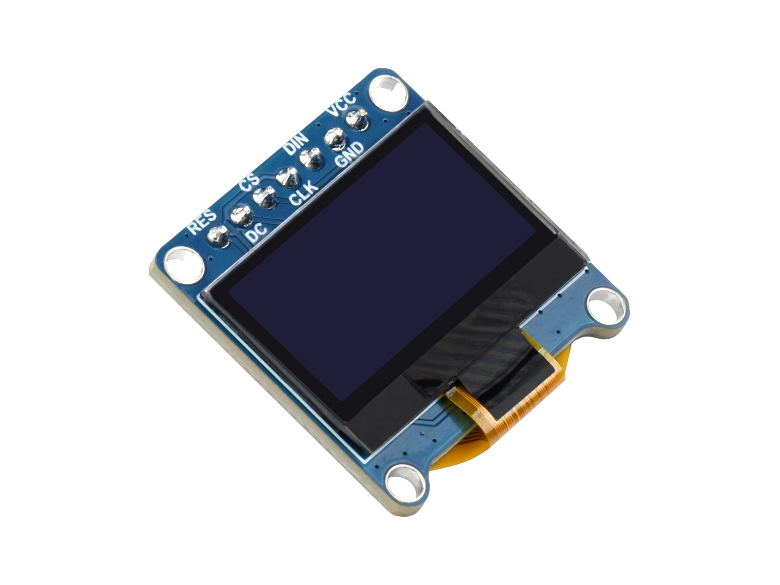 0,96-Zoll-OLED-Displaymodul, 128×64 Auflösung, SPI-/I2C-Kommunikation